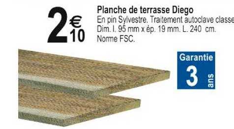 Planche De Terrasse Diego