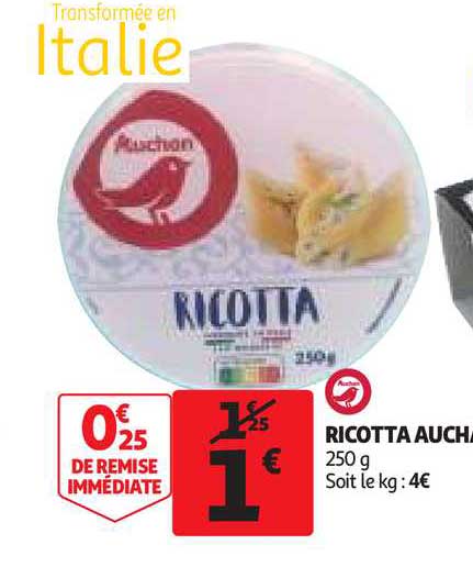 Ricotta Auchan