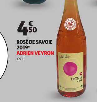 rosé de savoie 2019 adrien veyron