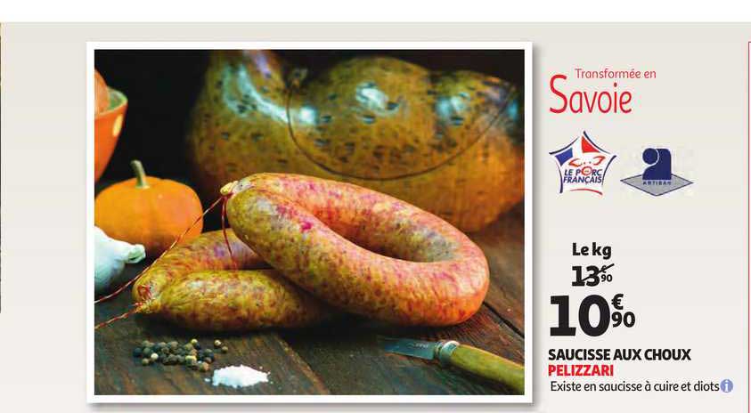 Saucisse Aux Choux Pelizzari