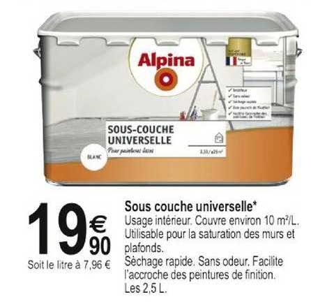 sous couche universelle alpina