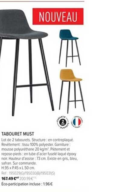 Tabouret Must