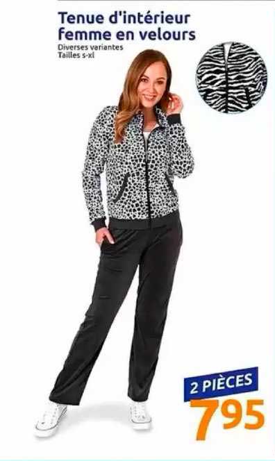 Tenue D'intérieur Femme En Velours