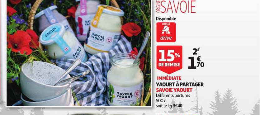 yaourt à partager savoie yaourt