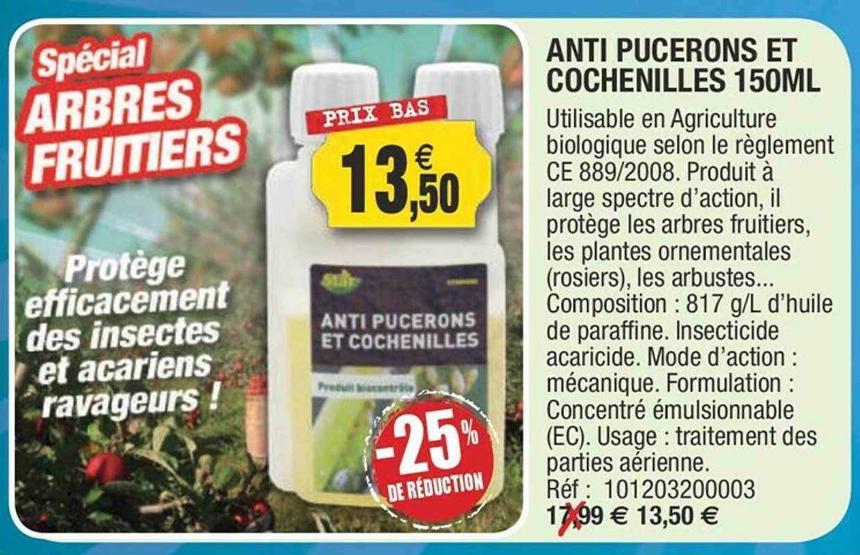 anti pucerons et cochenilles 150ml