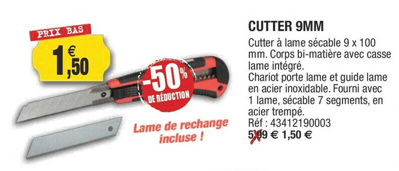 cutter 9mm