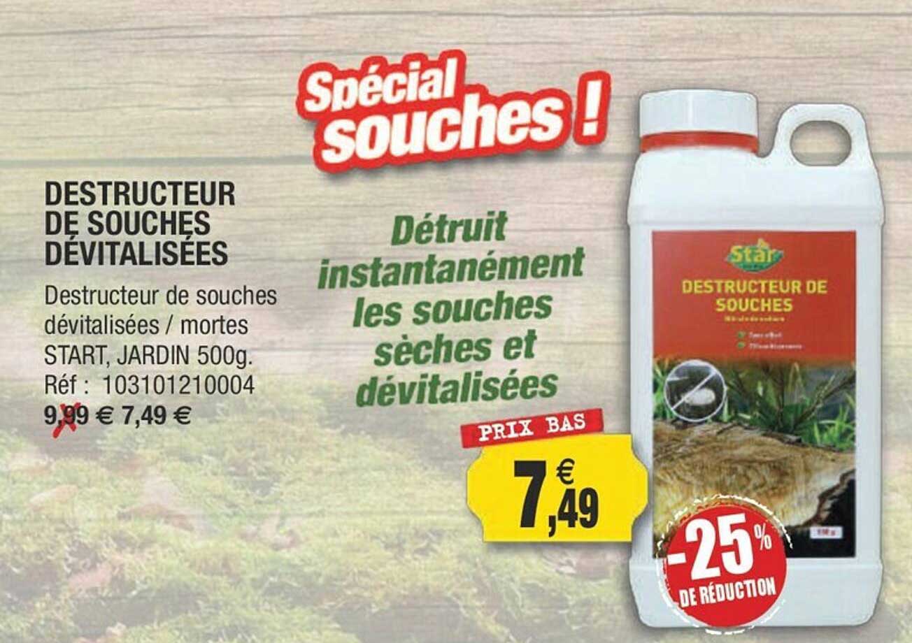 Destructeur De Souches Dévitalisées