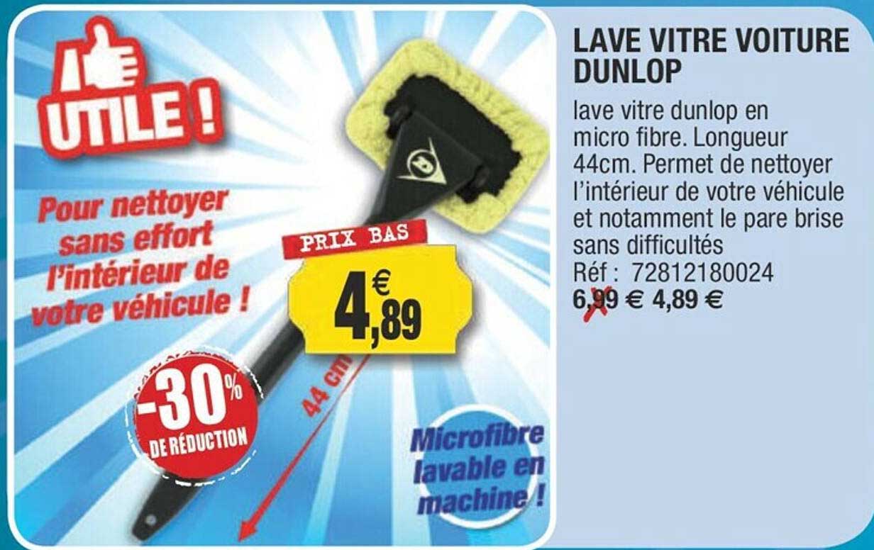 lave vitre voiture dunlop