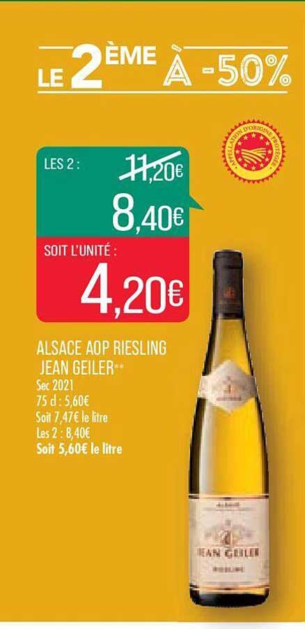 alsace aop riesling jean geiler