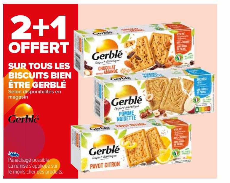 biscuits bien être gerblé