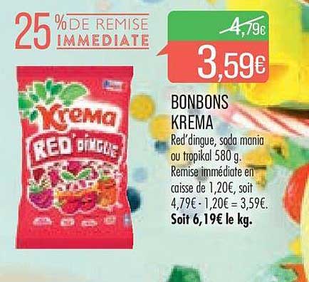 Bonbons Krema