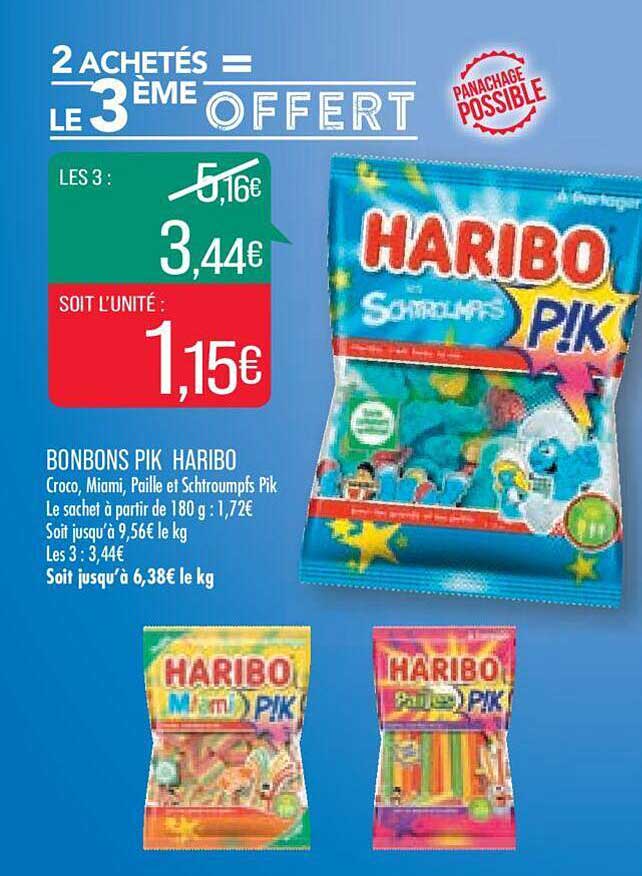 Bonbons Pik Haribo