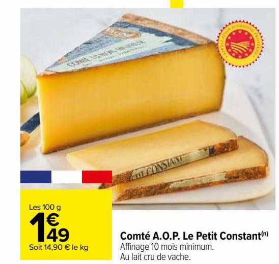 comté a.o.p. le petit constant