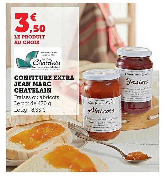 confiture extra jean marc chatelain