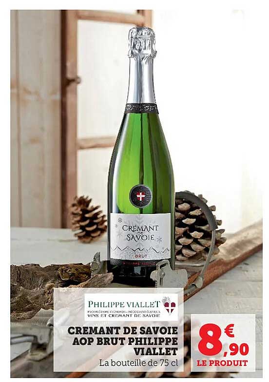 crémant de savoie aop brut philippe viallet