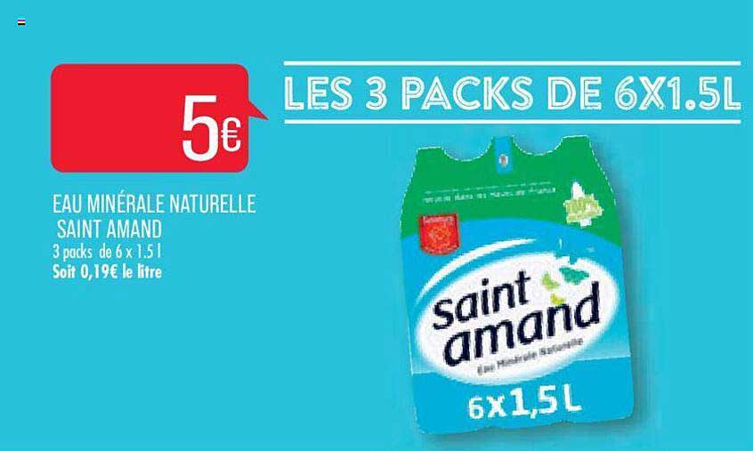 Eau Minérale Naturelle Saint Amand
