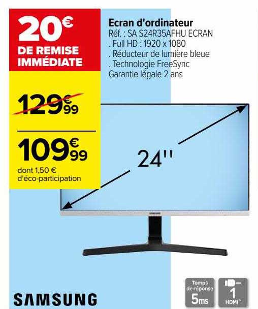 écran d'ordinateur samsung