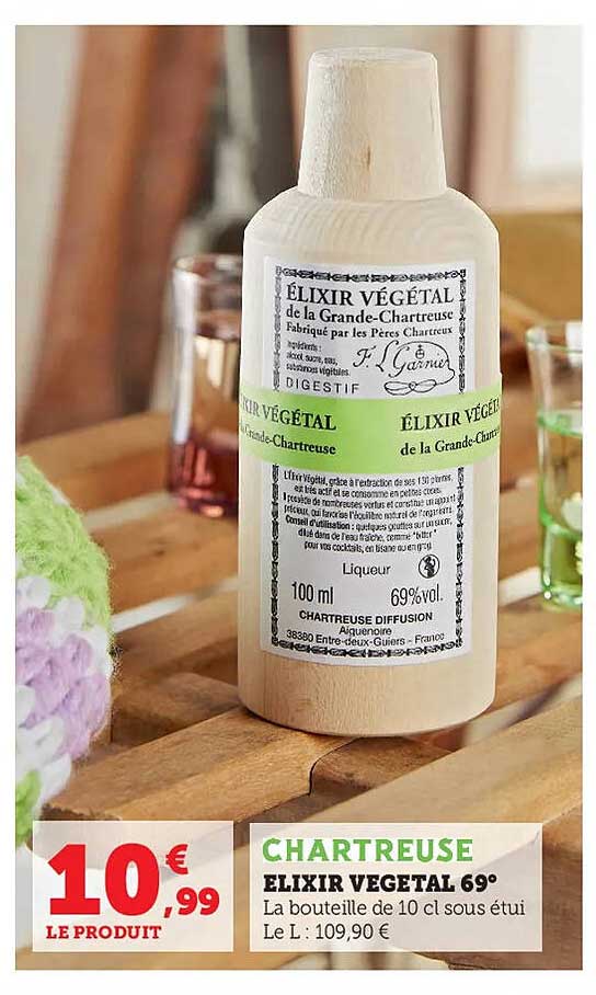 elixir végétal 69° chartreuse