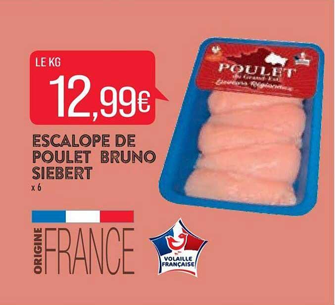 escalope de poulet bruno siebert