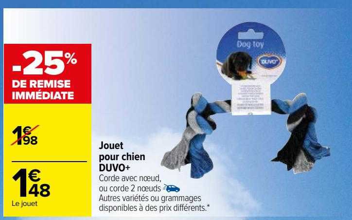 jouet pour chien duvo+