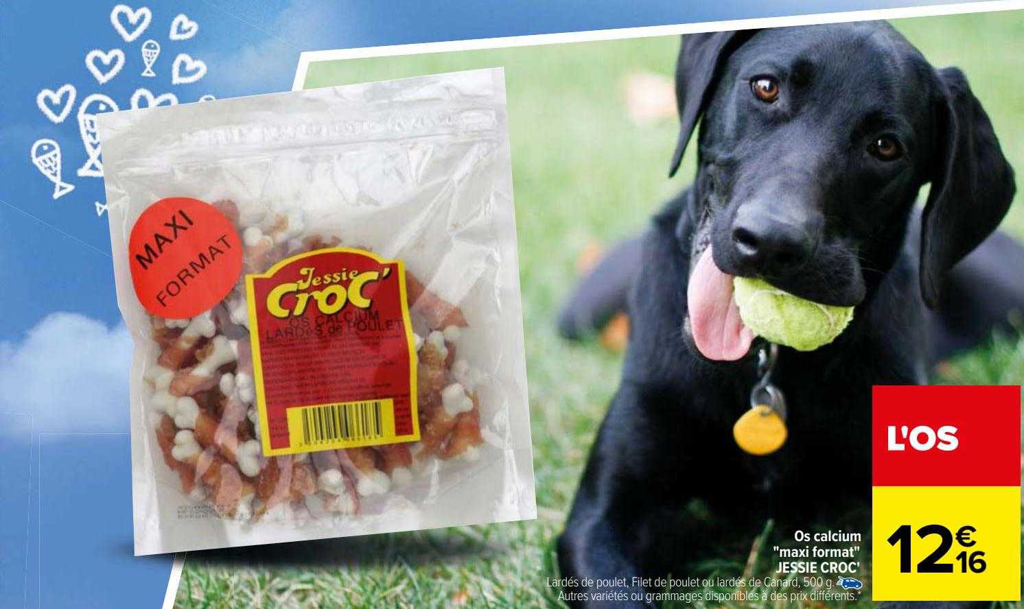 os calcium "maxi format" jessie croc'