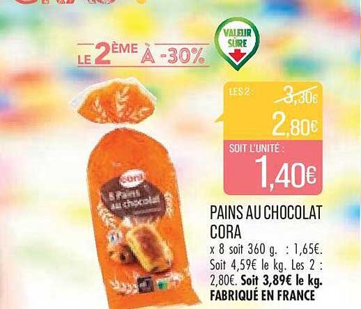 Pains Au Chocolat Cora