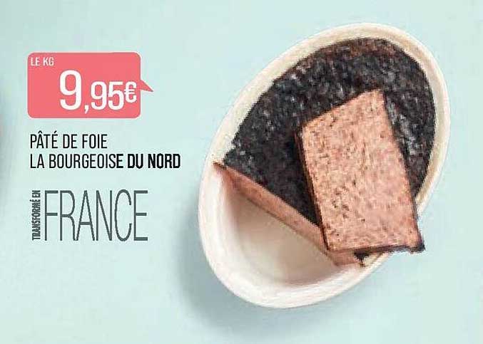 pâté de foie la bourgeoise du nord