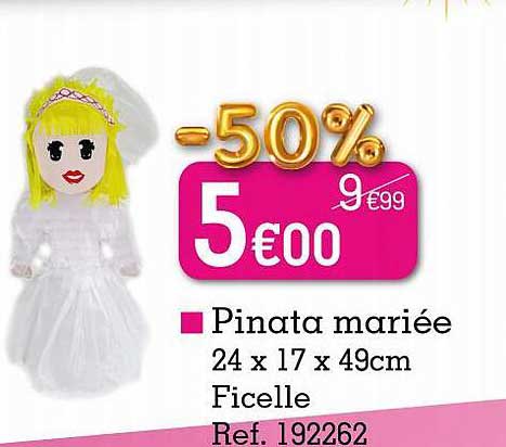 pinata mariée