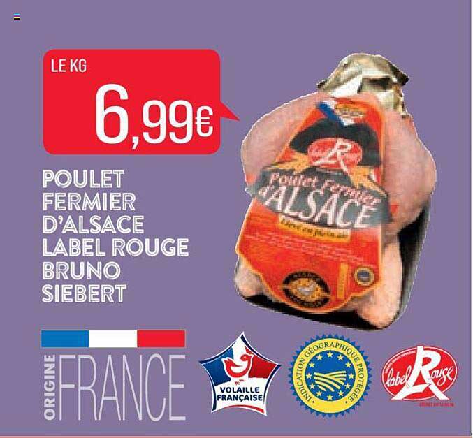 poulet fermier d'alsace label rouge bruno siebert