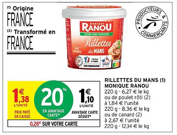rillettes du mans monique ranou