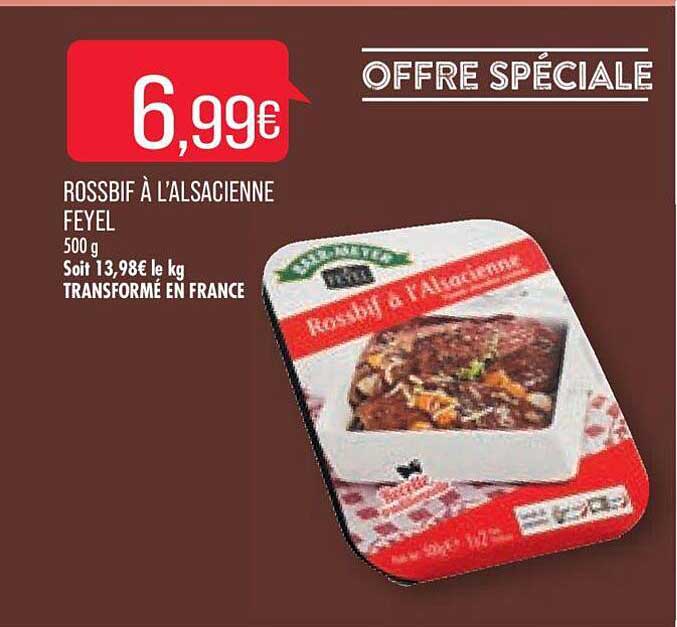 rossbif à l'alsacienne feyel