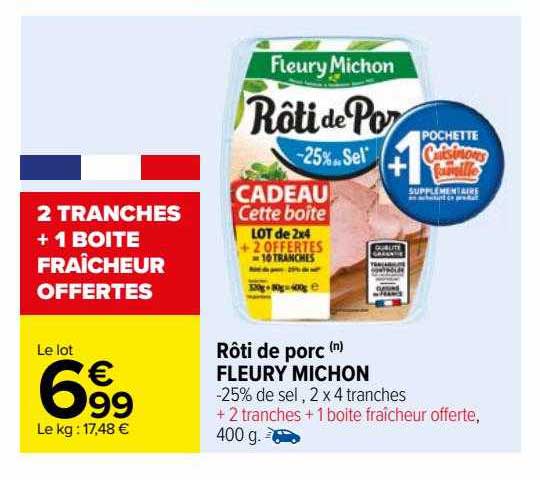 rôti de porc fleury michon