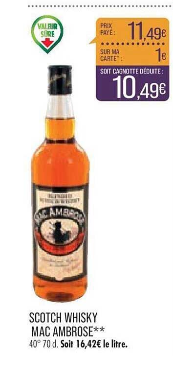 scotch whisky mac ambrose
