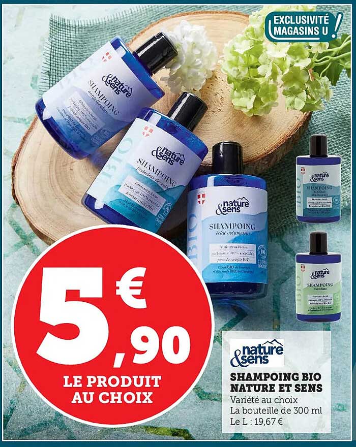 shampoing bio nature et sens