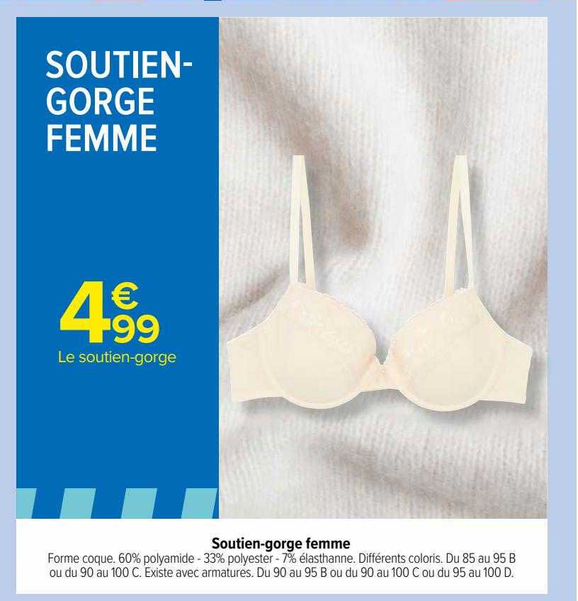 soutien-gorge femme