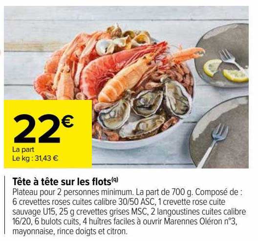 tête à tête sur les flots