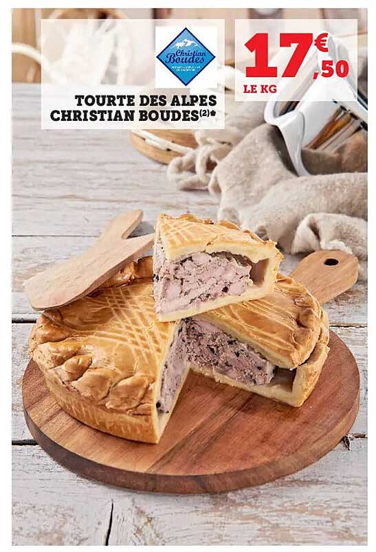 tourte des alpes christian boudes