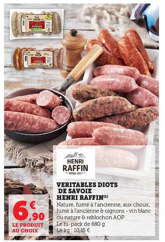 véritables diots de savoie henri raffin