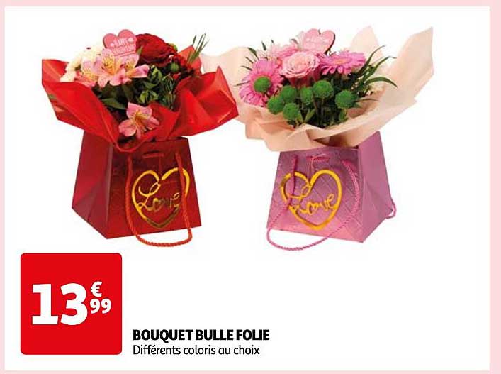 Bouquet Bulle Folie