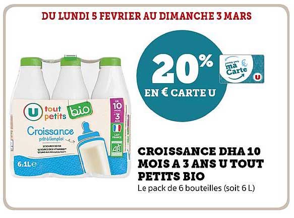 croissance dha 10 mois à 3 ans u tout petits bio