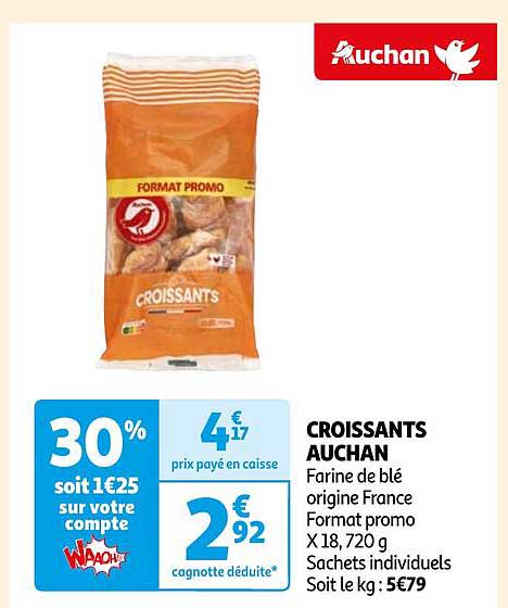 Croissants Auchan
