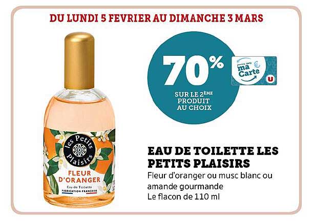 eau de toilette les petits plaisirs