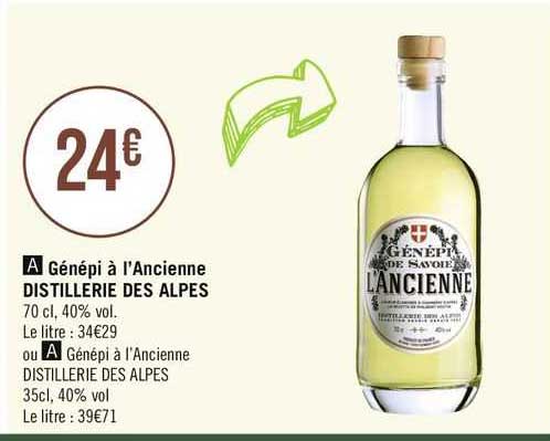 génépi à l'ancienne distillerie des alpes