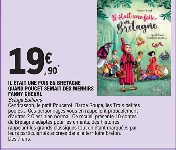il était une fois en bretagne quand poucet semait des menhirs fanny cheval