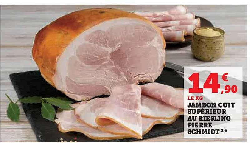 jambon cuit supérieur au riesling pierre schmidt