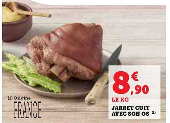 Jarret Cuit Avec Son Os