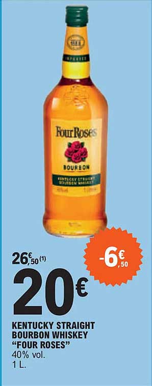 kentucky straight bourbon whiskey "four roses"