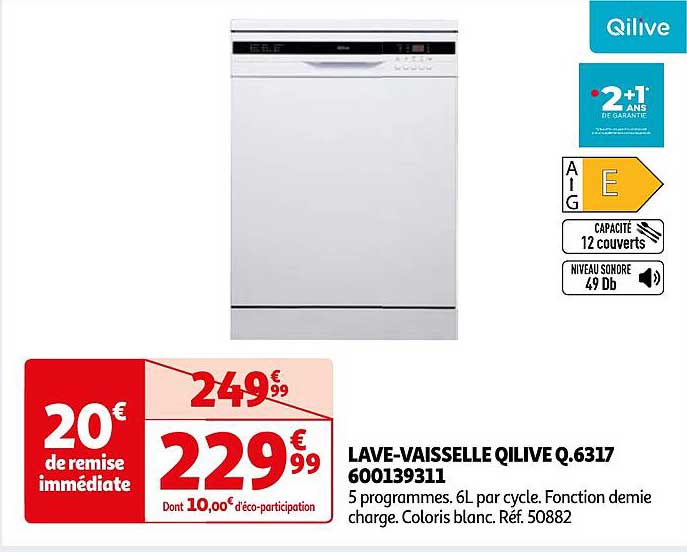 lave-vaisselle qilive q.6317 600139311