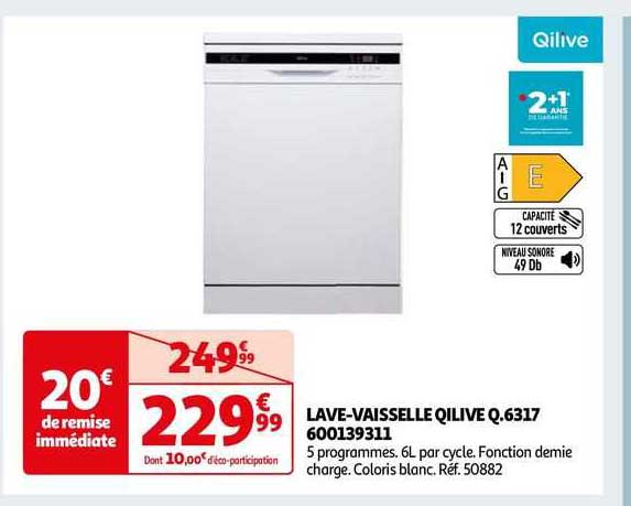 lave-vaisselle qilive q.6317 600139311