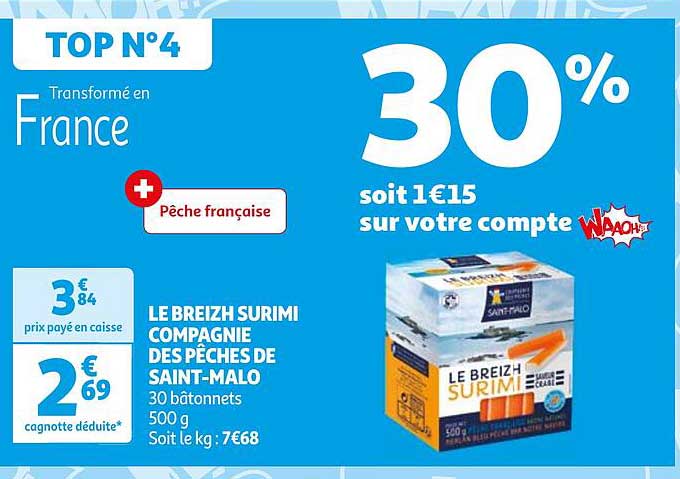 le breizh surimi compagnie des pêches de saint-malo